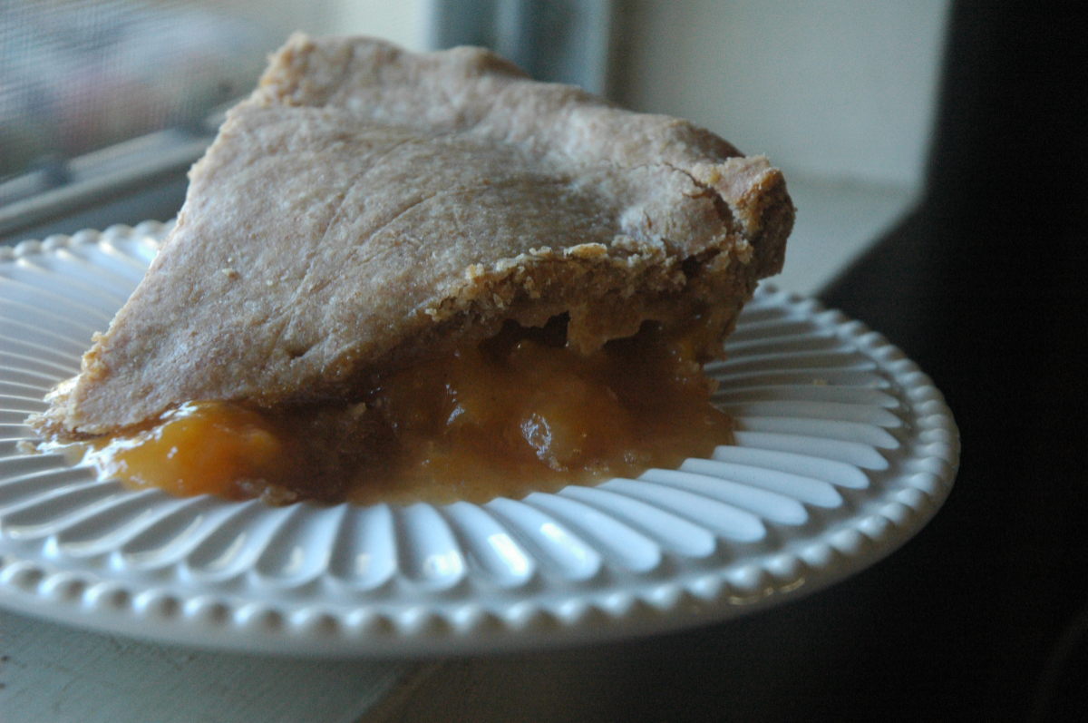 Apricot Pie with Oil Crust