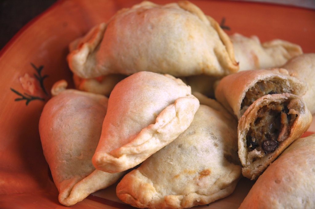 Bean and Sweet Potato Empanadas