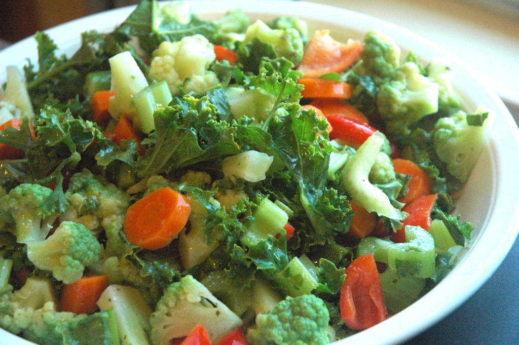 Broccoflower Salad
