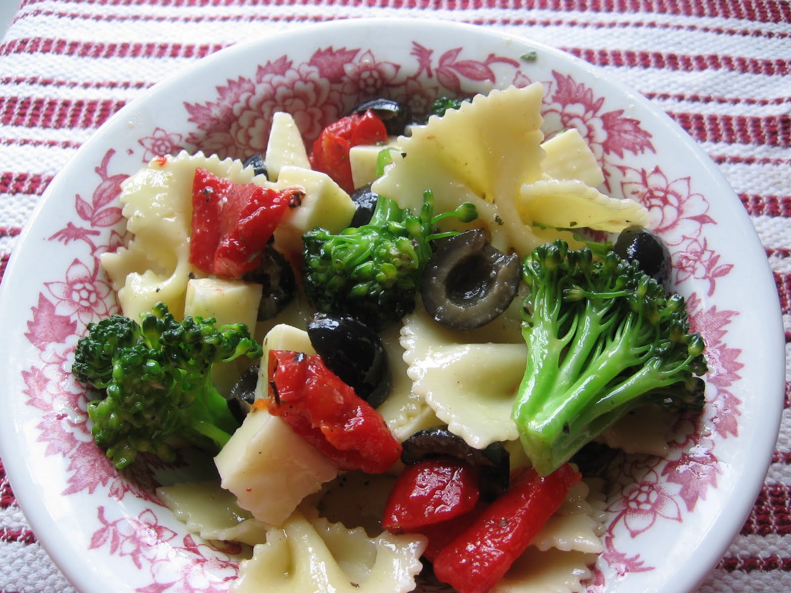 Broccoli Farfalle Salad