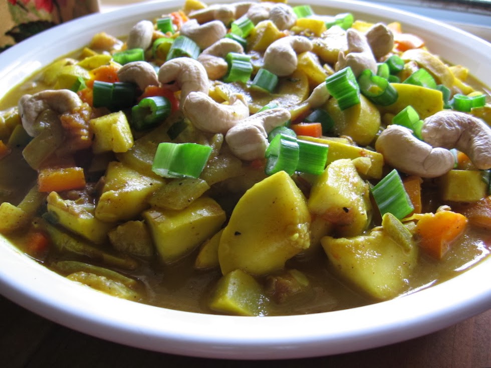 Cashew Squash Curry