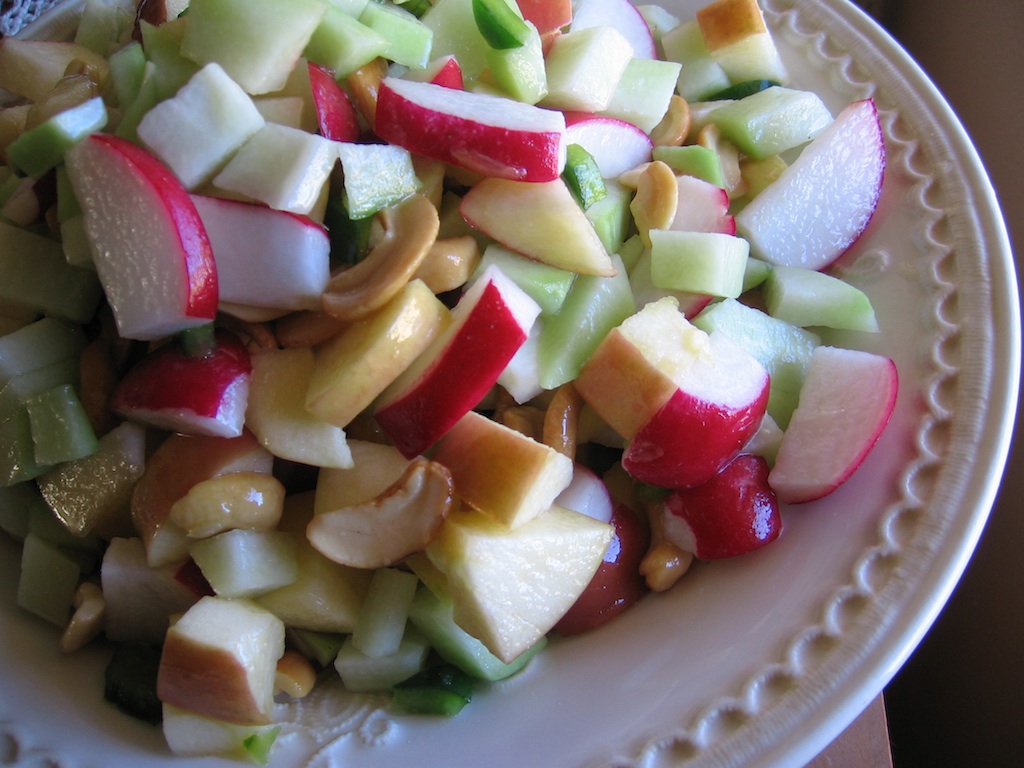 Chayote Apple Salad