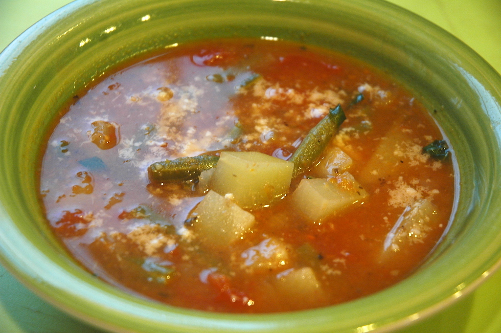 Chayote Green Bean Soup