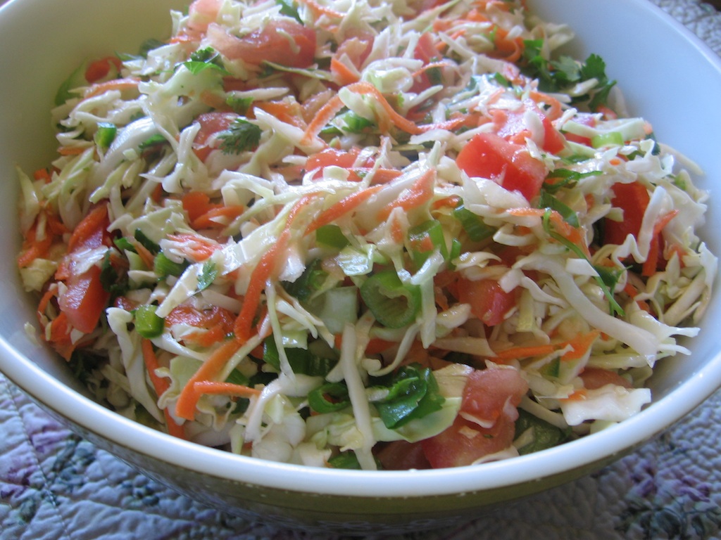 Colorful Mexican Coleslaw