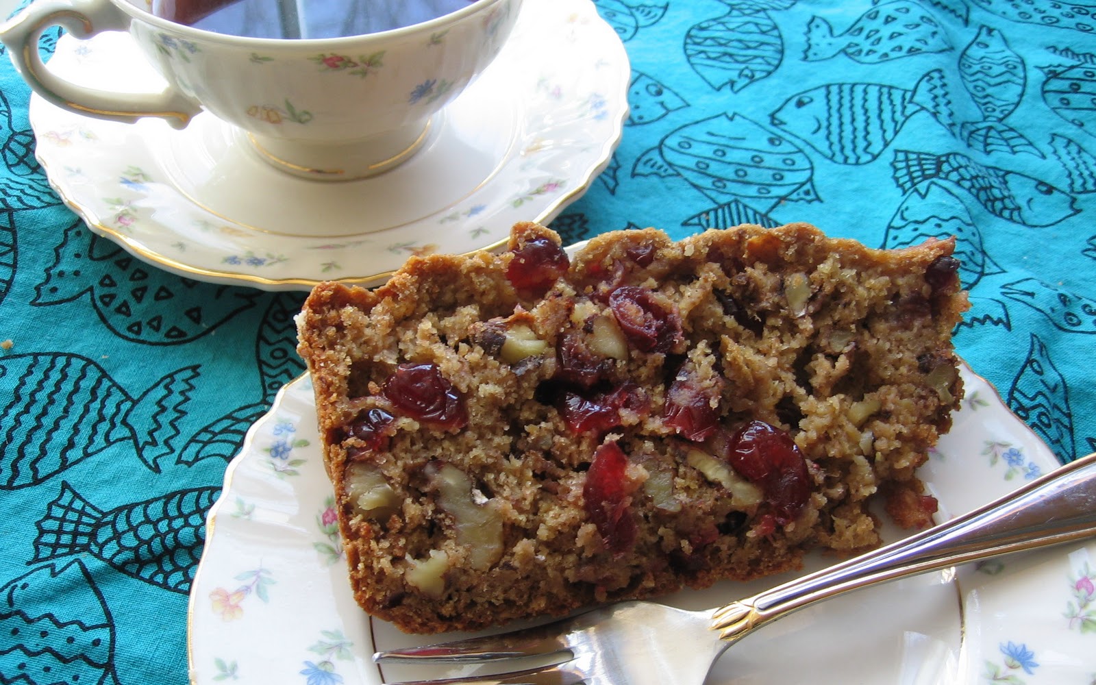 Cranberry Yam Bread