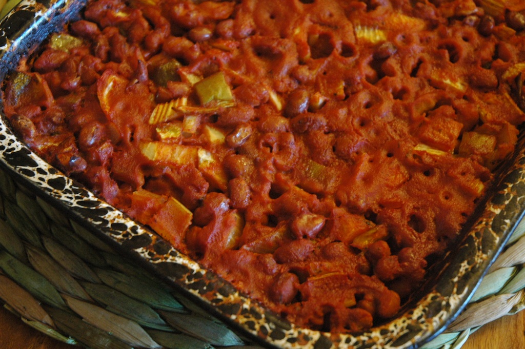 Creole Baked Red Beans