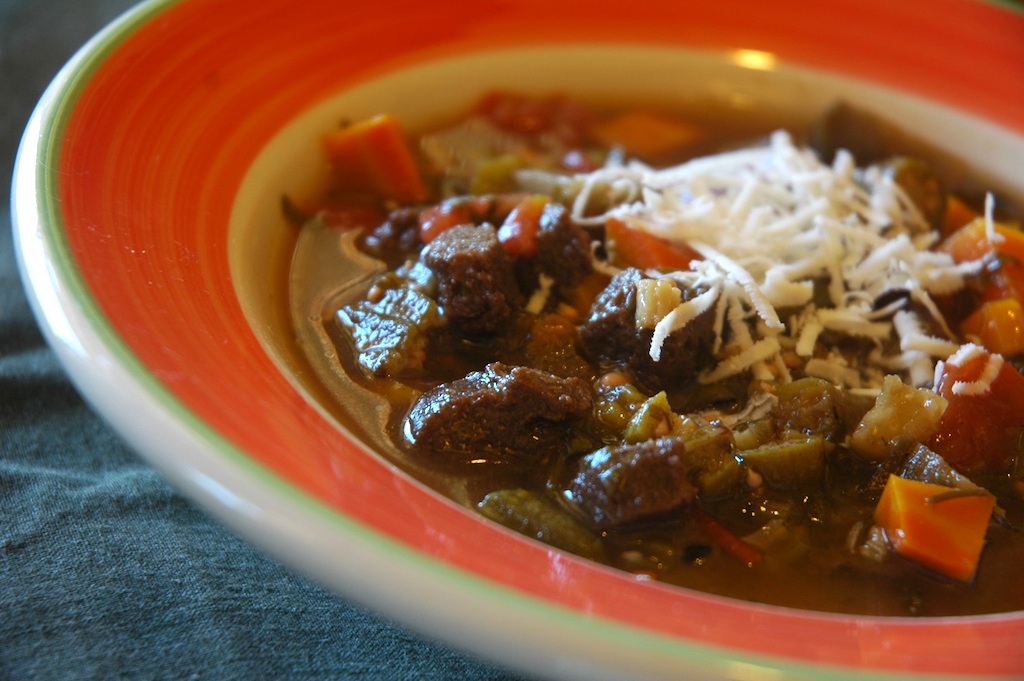 Eggplant Soya Gumbo : Slow Cooker