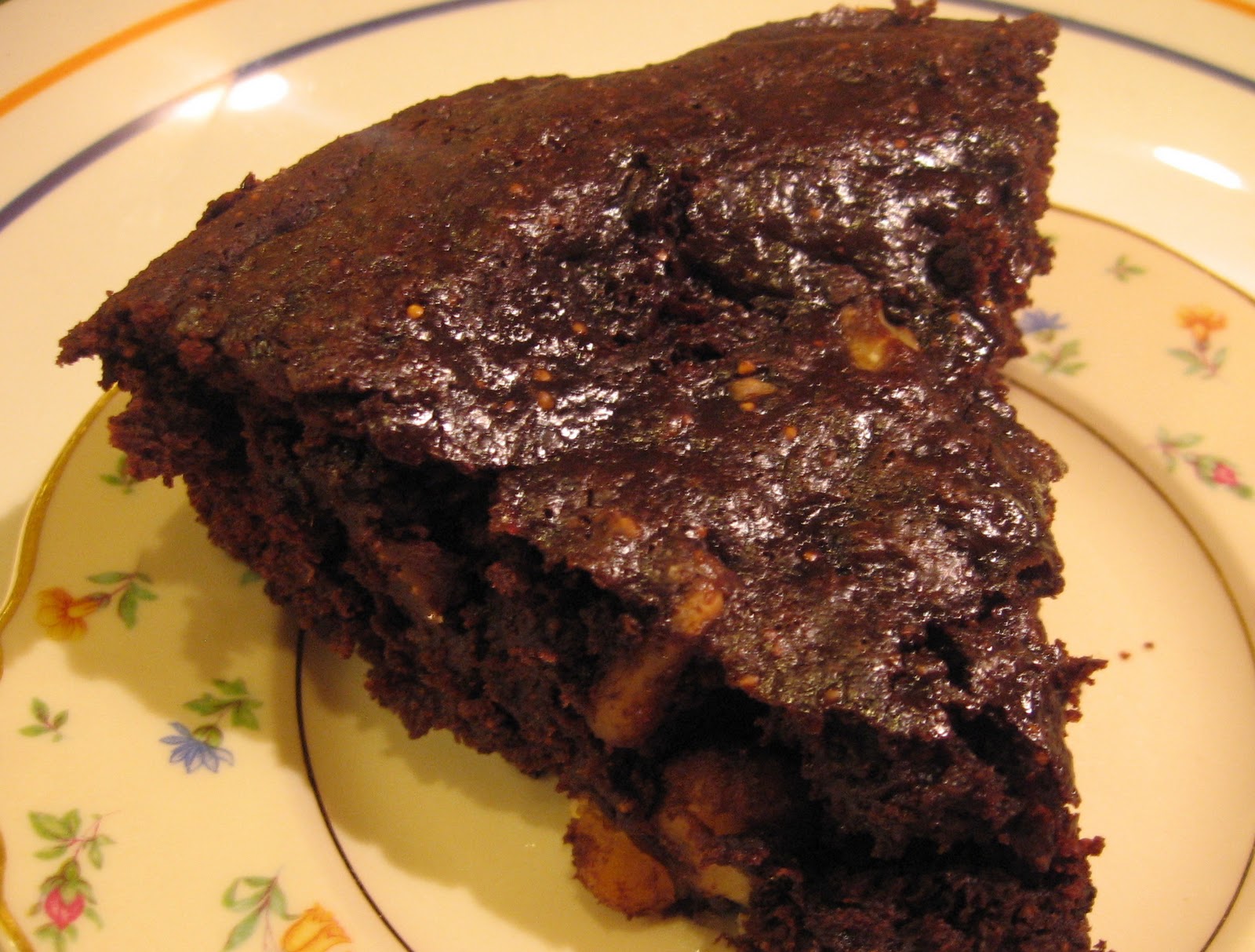 Fig Brownie Cake
