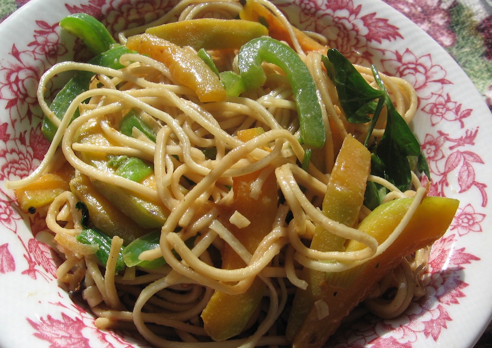 Kabocha Sesame Noodles