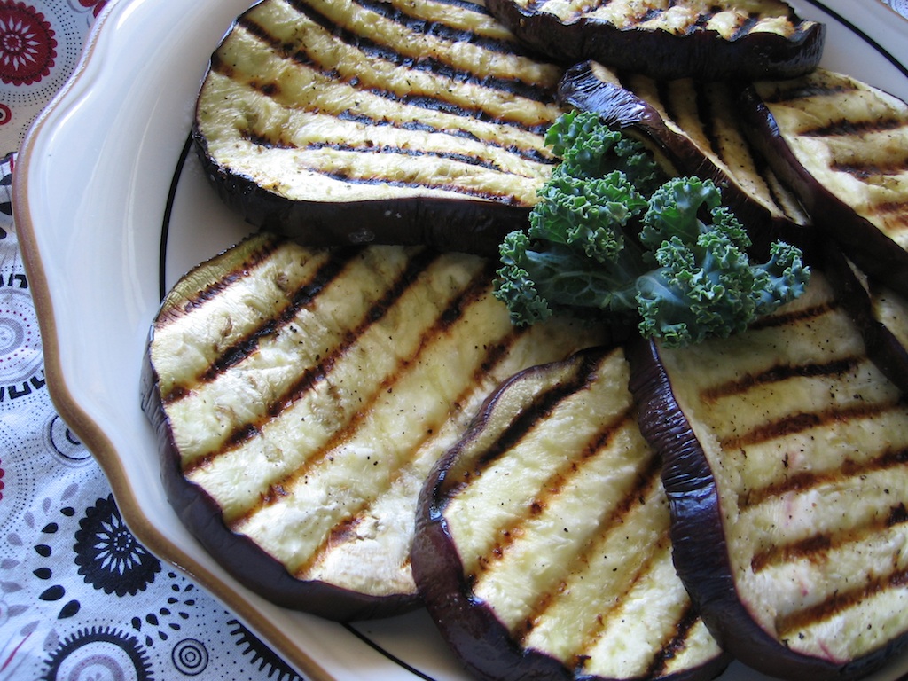 Lebanese Grilled Eggplant