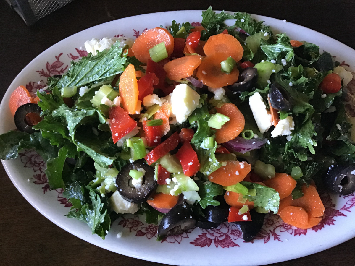 Mustard Greens Salad