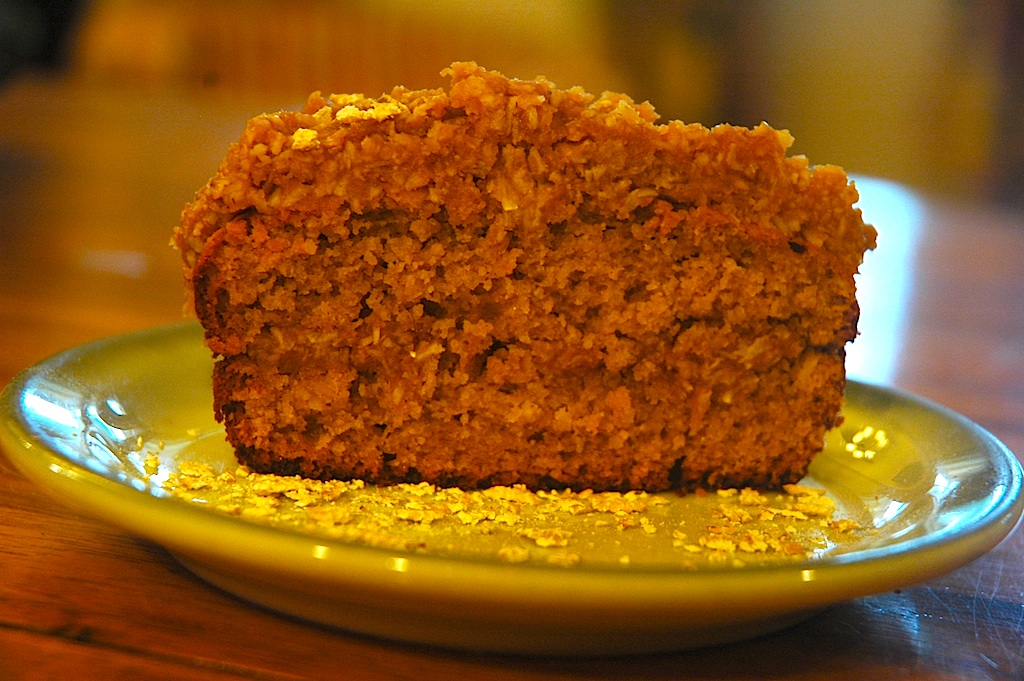 Oat and Peanut Butter Cake