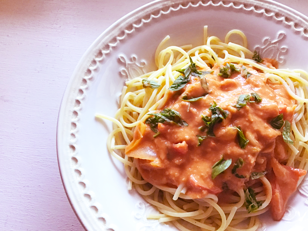 Pasta with Chickpea Sauce
