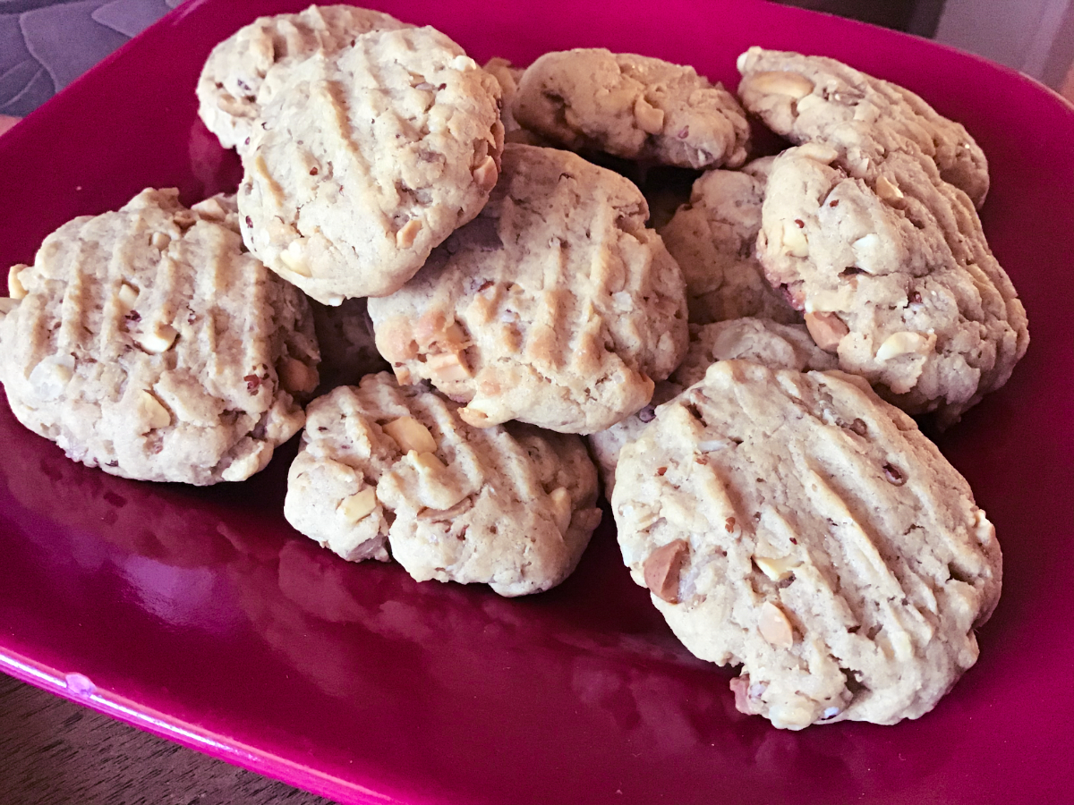 Peanut- butter Oat Cookies