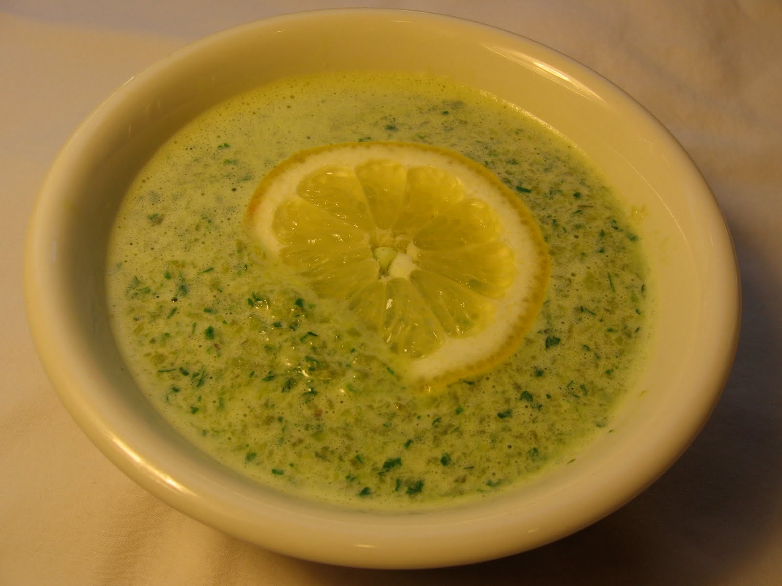 Puree : of Green Bean Soup