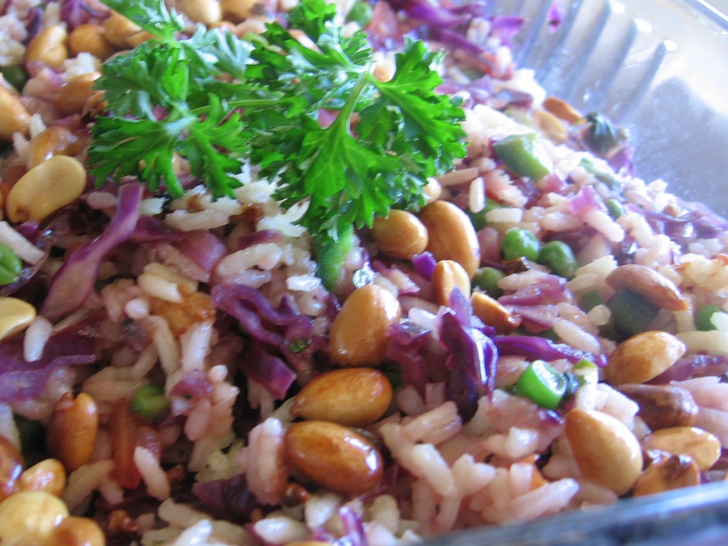 Red Cabbage Rice