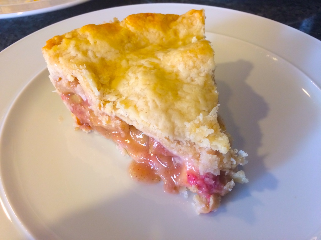 Rhubarb Apple Pie