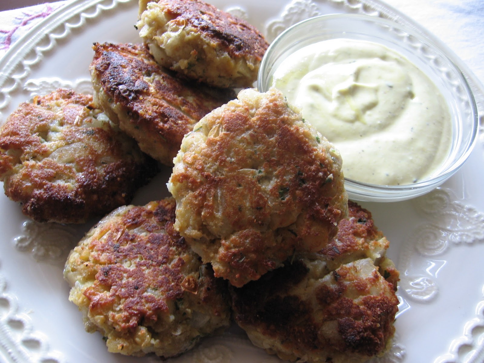 Savory Garbanzo Patties