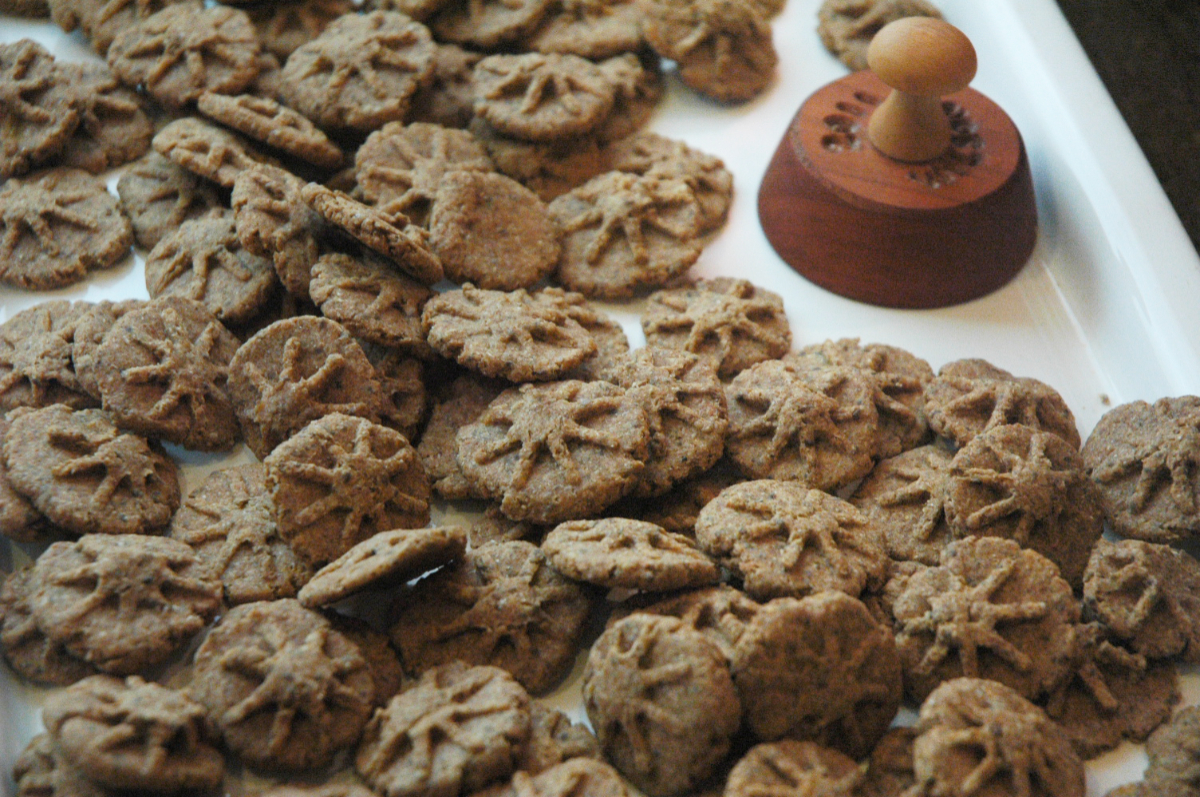 Stamped Dog Cookies