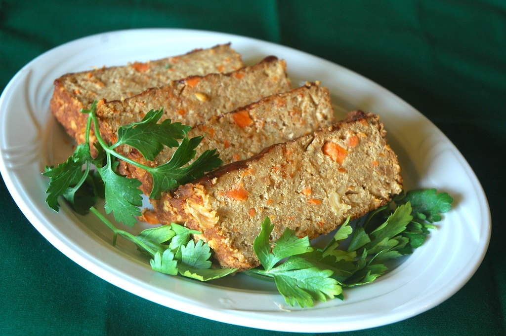 Tofu Carrot loaf