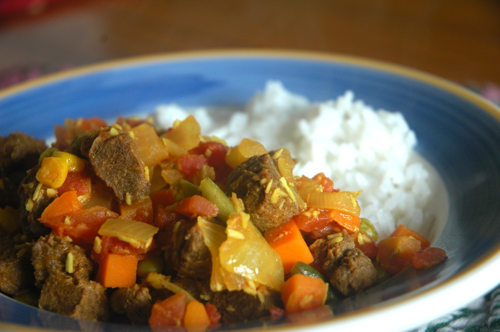 Vegetarian Lamb Curry