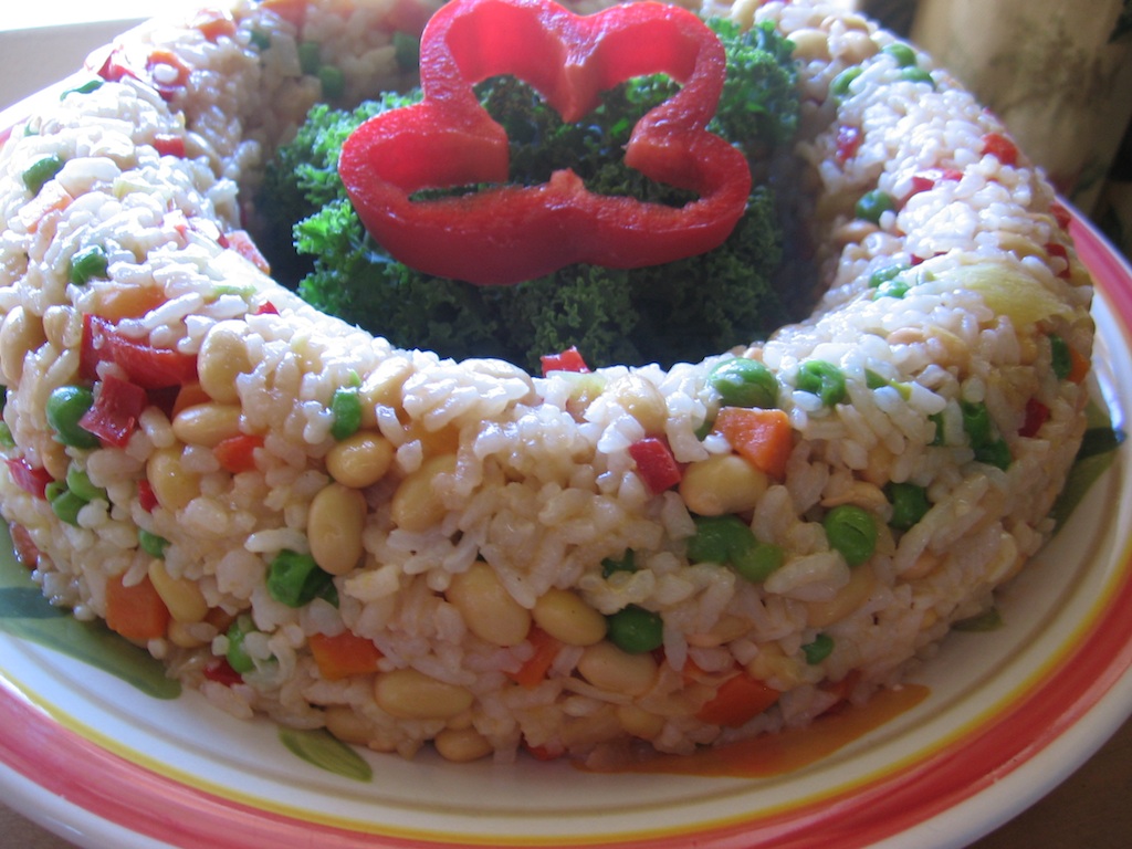 Vegetarian Rice Ring