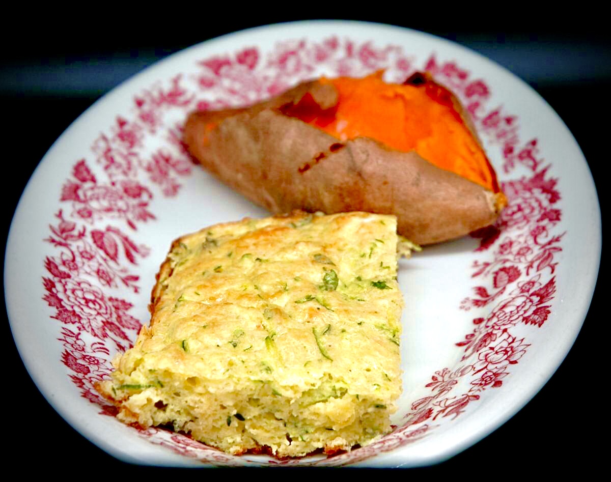 Zucchini-Cornbread-Squares