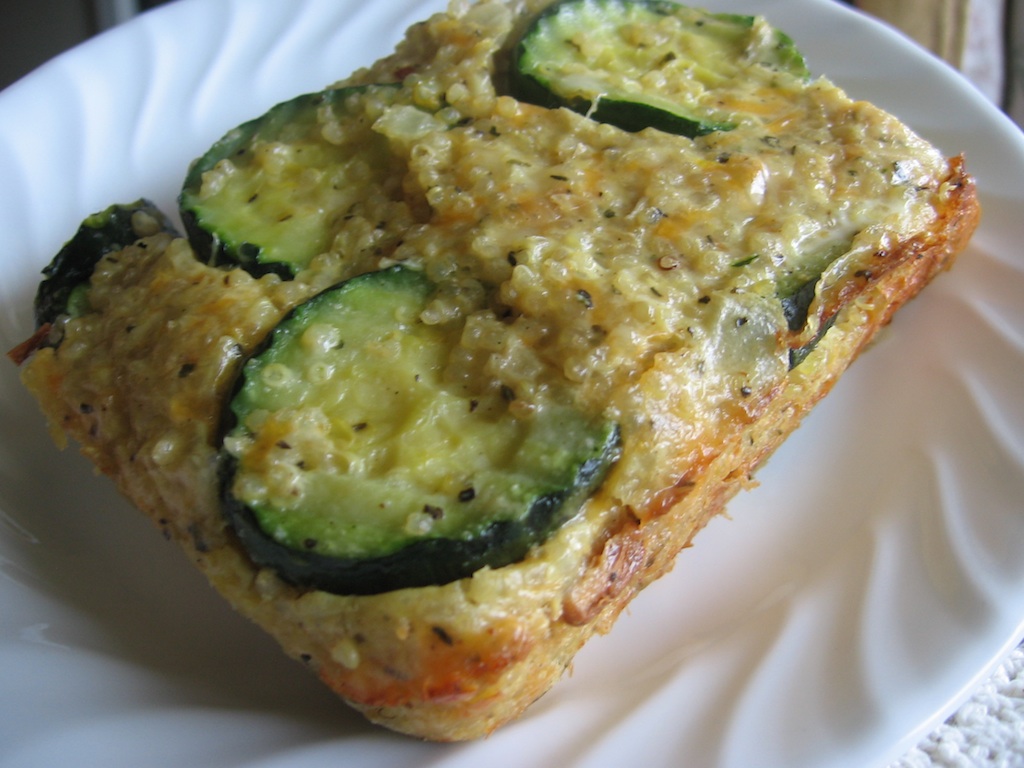 Zucchini Quinoa Squares